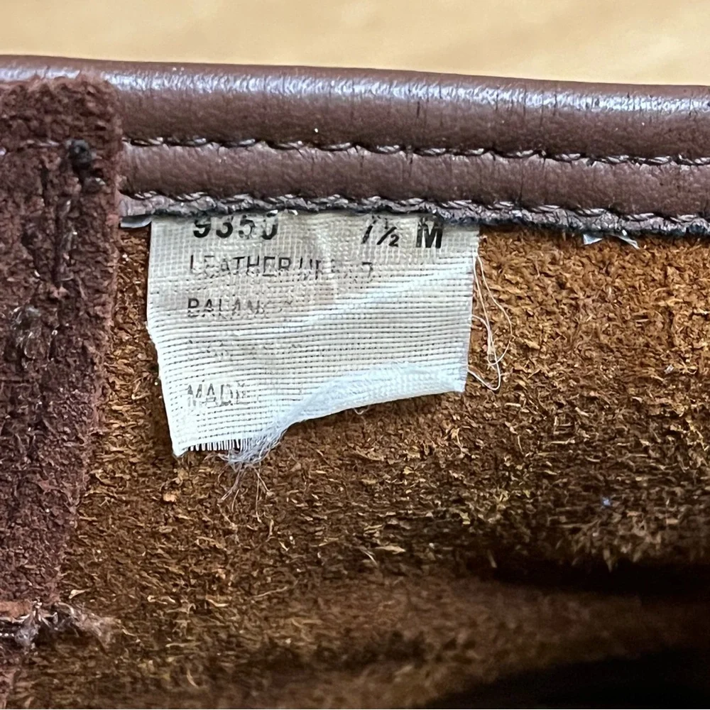 Double‎ H Western Packer Lacer Roper Cowboy Brown Leather Boots 7.5 - Picture 2 of 8